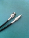 BNCケーブル 20m 1本 3C-2V 黒 BNCP-RCA(PIN)P接栓付 追可メール便ご利用で!日本全国どこでも送料こみ込み!!835-20B(2)