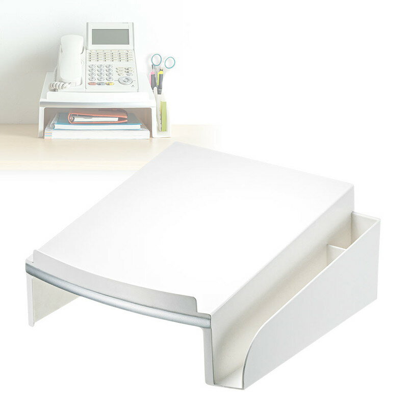 【アウトレット】電話台 テレフォンスタンド オフィス 机上 TEL台 白 EEX-TLA03W