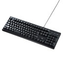 【アウトレット】キーボード 抗菌 防水 防塵タイプ 日本語109 メンブレン ブラック SKB-BS6BK サンワサプライ