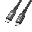 【アウトレット】Type-Cケーブル USB PD75W対応 4K/60HZ 映像出力 5m 3重シールド構造 アルミカバーコネクタ 充電 データ転送 5Gbp...