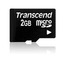 microSDカード 2GB マイクロSD 長期保証 トランセンド【ネコポス対応】TS2GUSDC