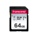 【最大1,000円オフクーポン配布中】SDカード 64GB Class10 UHS-I V10 SDXC 長期保証 トランセンド【ネコポス対応】 TS64GSD...