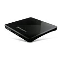 ポータブルCD/DVDドライブ 超薄型 8倍速 ブラック 2年保証 ト...(2)