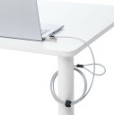 セキュリティワイヤー ダイヤル錠 4桁ダイヤル式 レーバー開閉 ビニールコーティング 3×7mmスロット対応 1.9m EZ2-SL073【ネコポス対応】