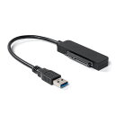【最大500円クーポン配布中】SATA-USBタイプA変換ケーブル USB3.0 USB3.1 Gen1 2.5インチ UASP対応 SSD HDD EZ8-TK030