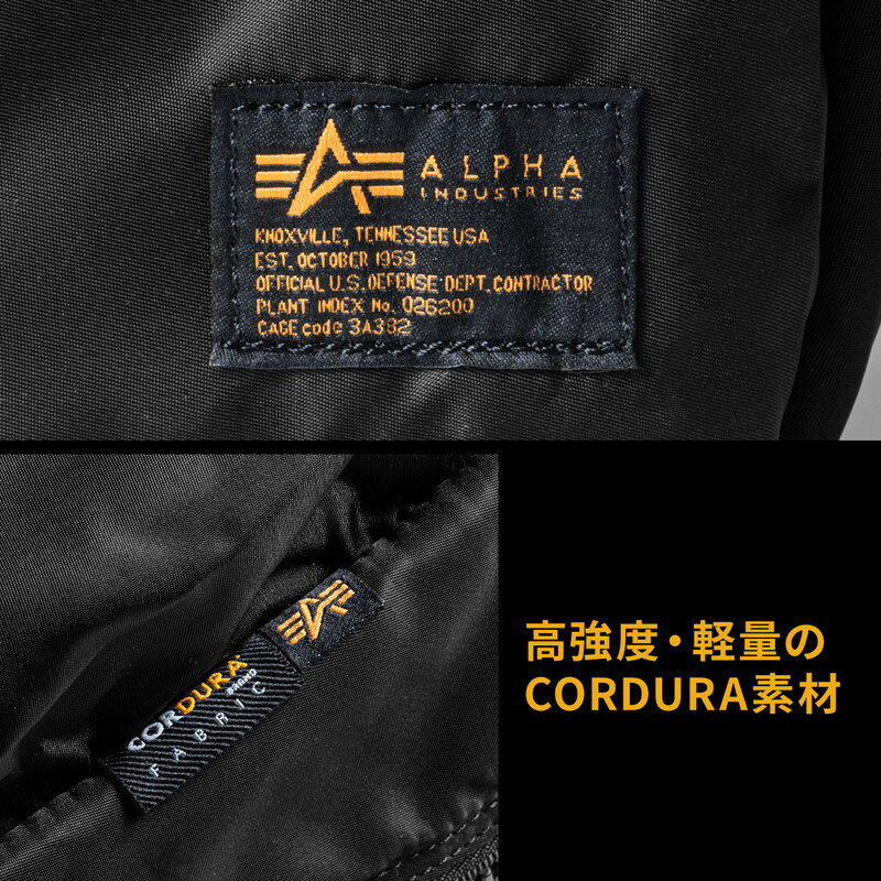 バッグ_リュック_ショルダー_ビジネス_通勤_通学_アルファ_大容量19L_コーデュラ_ALPHA_3WAY_BAG_サンド_TZ1050-016_サンワサプライ