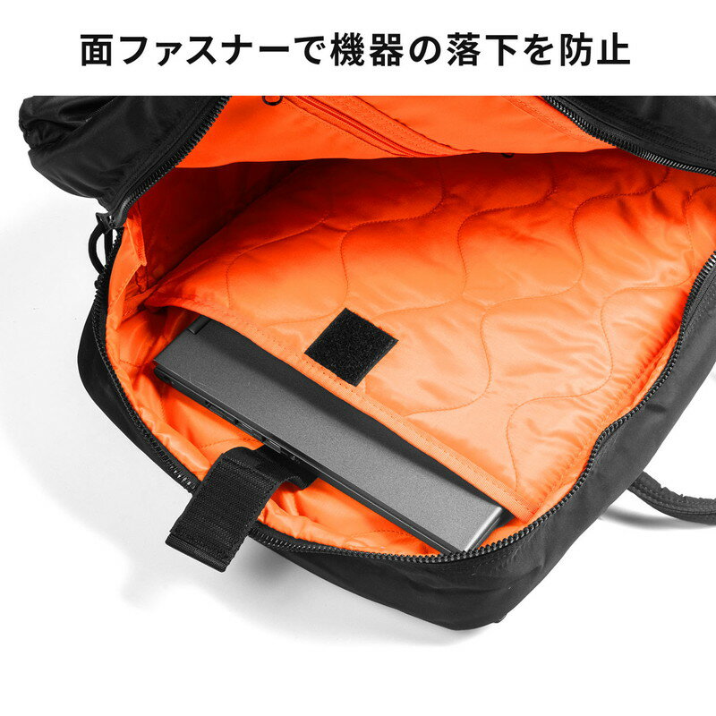 バッグ_リュック_ショルダー_ビジネス_通勤_通学_アルファ_大容量19L_コーデュラ_ALPHA_3WAY_BAG_サンド_TZ1050-016_サンワサプライ