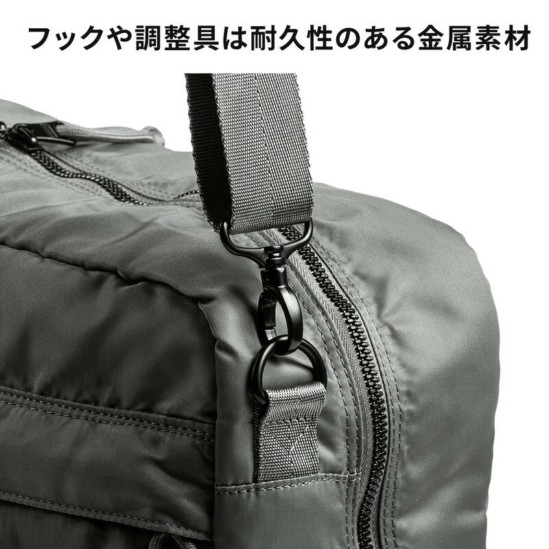 バッグ_リュック_ショルダー_ビジネス_通勤_通学_アルファ_大容量19L_コーデュラ_ALPHA_3WAY_BAG_サンド_TZ1050-016_サンワサプライ