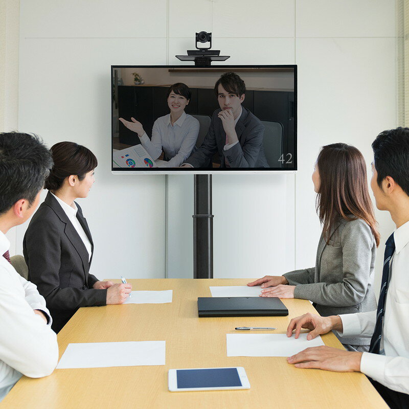 テレビスタンド(ハイタイプ・キャスター・移動式・オフィス・大型・棚・液晶・モニター・