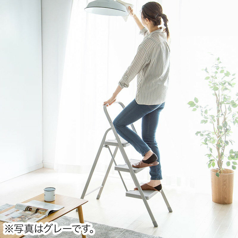 折りたたみ脚立_踏み台_3段_ステップ台_ステップチェア__母の日_父の日_プレゼント_EEX-KYA3