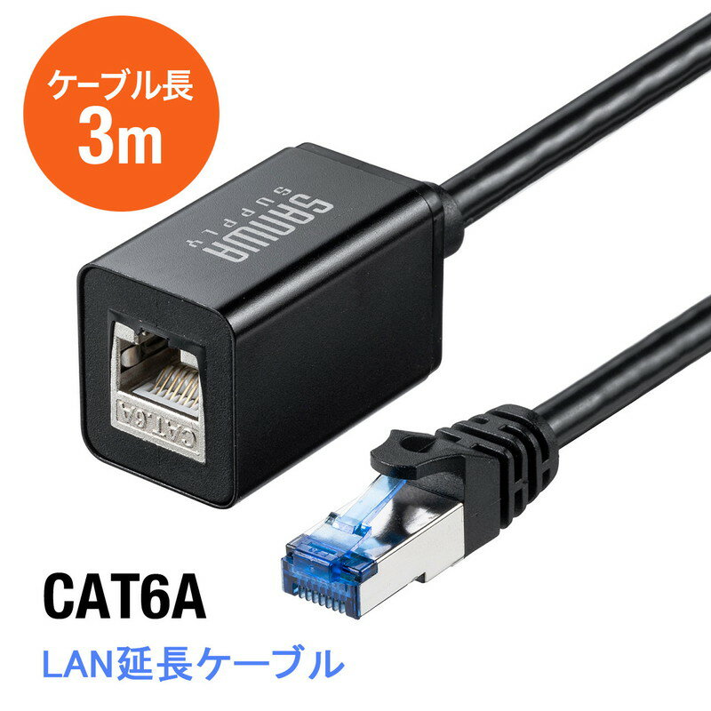 ĹLAN֥ 6A STP ޥͥåդ 3m EZ5-LAN6AEX-03