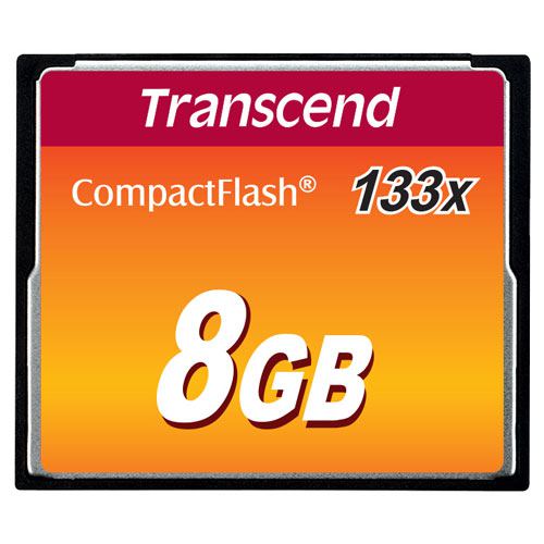 コンパクトフラッシュ 133倍速 8GB CF 長期保証 TS8GCF133 トランセンド【ネコポス対応】