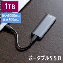 【4/25限定！最大100％ポイント還元】ポータブルSSD 1TB 高速 小型 外付け Type-A/Type-Cケーブル付き USB3.2 Gen2 テレビ録画 PS5/PS4/Xbox Series X EZ6-USSDL1TB