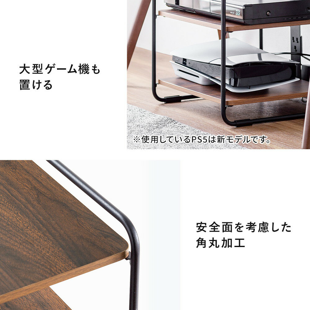 楽天市場】オーディオラック 木製 収納 3段 総耐荷重90kg 楽天市場】オーディオラック 木製 収納 3段 総耐荷重90kg