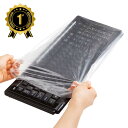 【最大1,000円オフクーポン発行中】【楽天1位受賞】キーボードカバー マルチ シャワーキャップ型 大サイズ 3枚セット デスクトップPC 汎用 防塵 防水 使...