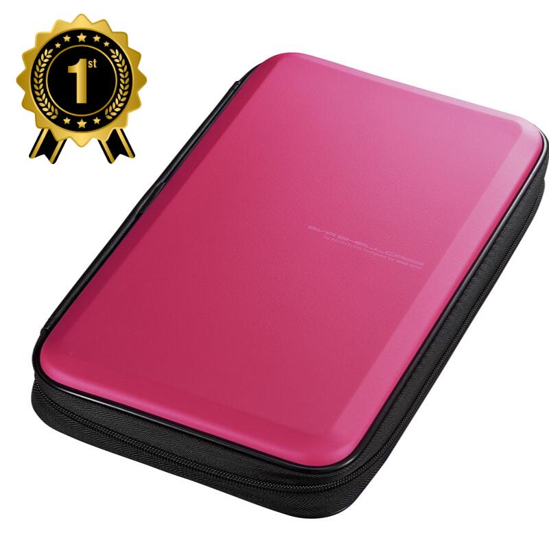 【最大1,000円オフクーポン発行中】【楽天1位受賞】ブルーレイディスク対応セミハードケース 56枚収納 ピンク FCD-WLBD56P サンワサプライ