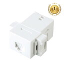 【楽天1位受賞】JIS対応フェイスプレート用のRJ-45モジュール CAT5e対応 LA-FP-MJ3K サンワサプライ