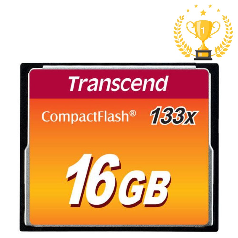 【楽天1位受賞】コンパクトフラッシュ 133倍速 16GB CF 長期保証 TS16GCF133 トランセンド【ネコポス対応】