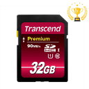 【楽天1位受賞】SDカード 32GB Class10 転送速度 SDHC メモリーカード 長期保証 デジカメ TS32GSDU1 トランセンド【ネコポス対応】