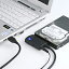 SATA-USB3.0Ѵ֥ HDDSSDб USB-CVIDE3 掠ץ饤