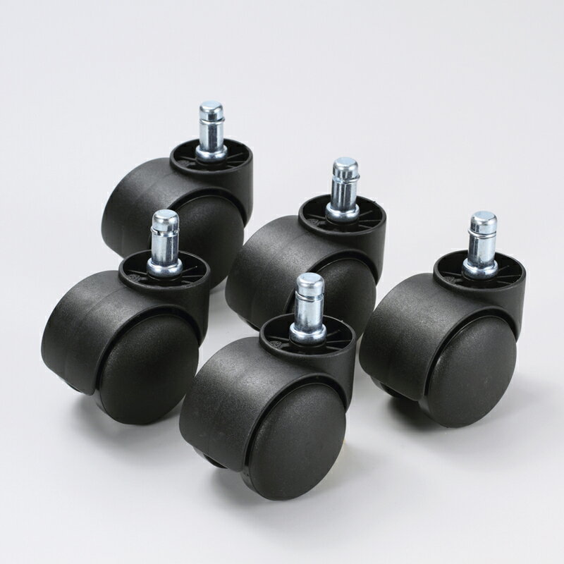 キャスター ナイロン 椅子 5個入り イス チェア 交換用 カーペット用 SNC-CAST5 サンワサプライ