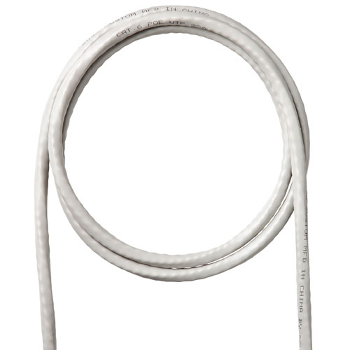 【最大1,000円オフクーポン発行中】自作用LANケーブル PoE対応 Cat6 200m ライトグレー KB-T6POE-CB200 サンワサプライ