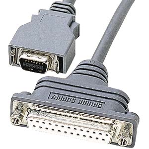 【最大1,000円オフクーポン発行中】RS-232CケーブルNEC PC9821ノート対応 周辺機器変換用0.2m KRS-HA1502FK サンワサプライ