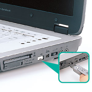 USBポートをふさいでデータを守る、USBコネクタ取付けセキュリティ ホワイト SL-46-W サンワサプライ【ネコポス対応】