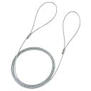 eセキュリティ用のやや細めのワイヤー、eセキュリティワイヤー 長さ1.0m 径1.6mm SLE-3W サンワサプライ【ネコポス対応】