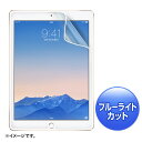 iPad Air 2用ブルーライトカット液晶保護指紋防止光沢フィルム LCD-IPAD6BC サンワサプライ