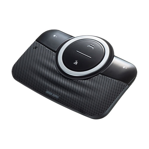 スピーカー 車 Bluetoothのおすすめランキング 車載bluetoothスピーカー ハンズフリーカーキット Bluetooth4 1 ノイズキャンセリング 高音質 Mm Btcar3 サンワサプライ