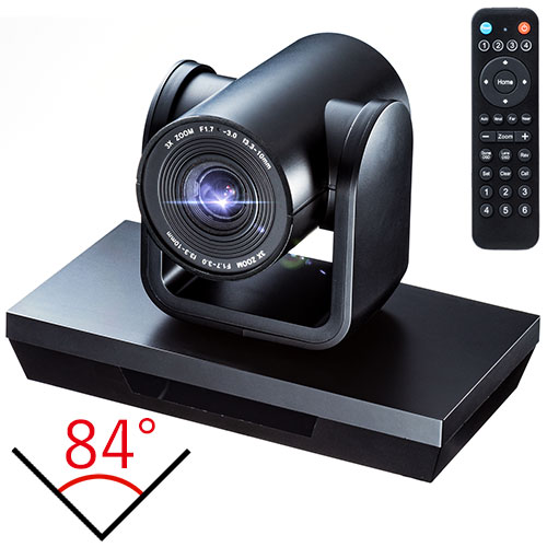 【最大1,000円オフクーポン発行中】WEBカメラ Skype スカイプ Zoom ズーム フルHD 210万画素 3倍ズーム搭載 ブラック 会議 CMS-V5...