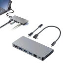 ドッキングステーション ポートリプリケータ ドック USB-C HDMI LAN ハブ 給電 USBハブ Windows mac thunderbolt3 Chrome USB-3TCH14S2 サンワサプライ