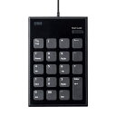 テンキー 静音 Type-C接続 パンタグラフ ブラック NT-23CBK サンワサプライ