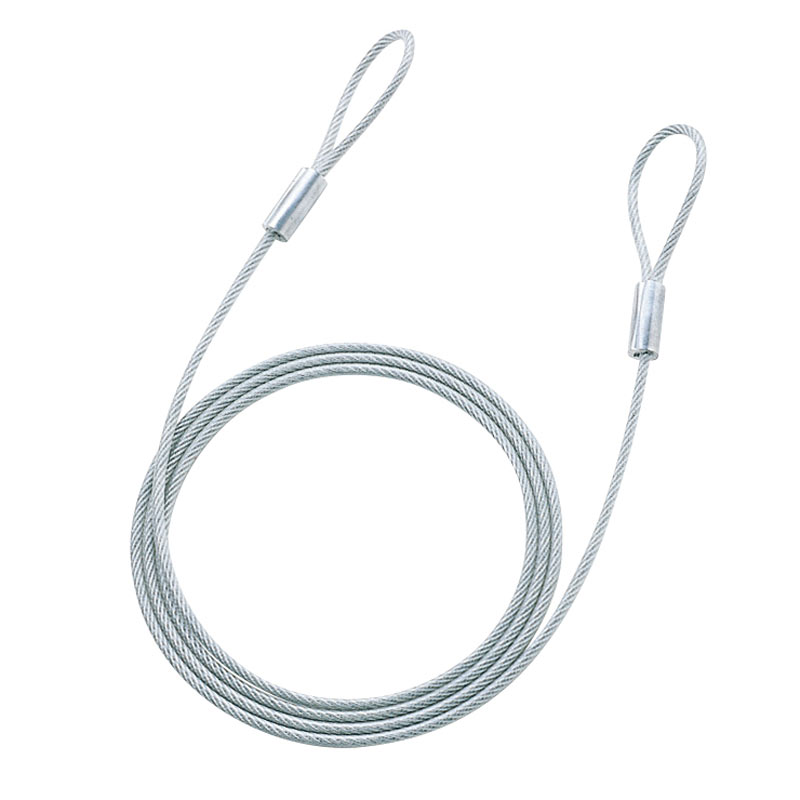 【最大1,000円オフクーポン発行中】eセキュリティ ワイヤー、長さ2.0m 直径4.6mm SLE-8W-2N サンワサプライ【ネコポス対応】