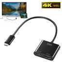 USB Type C-HDMIϊA_v^ 4K/60Hz/PDΉ AD-ALCPHDPD TTvC