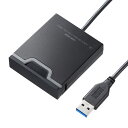USB3.2 Gen1 SDカードリーダー SD microSD用 カバー付き ADR-3SDUBKN サンワサプライ