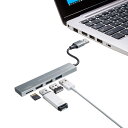 USB 3.2 Gen1+USB2.0 コンボ スリムハブ カードリーダー付き USB-3HC319S サンワサプライ【ネコポス対応】