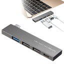 USB Type-C コンボ スリムハブ USB-3TCH21SN サンワサプライ【ネコポス対応】