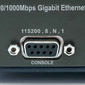 24ポートがGIGA対応のmini_GBICポート付き、レイヤー2_Webスマート_GIGAスイッチ(24ポート)_LAN-GIGASFP24