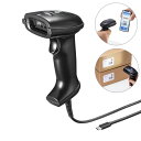 バーコードリーダー ハンディタイプ 2次元 1次元 USB Type-C接続 iPad スマートフォン対応 BCR-TC2D1BK サンワサプライ
