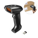 【最大1,000円オフクーポン発行中】バーコードリーダー 1次元 レーザータイプ ワイヤレス 有線 JANコード BCR-WL1D1BK サンワサプライ