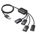 USB3.2 Gen1+USB2.0 コンボハブ 4ポート バスパワー USB-3H436BK サンワサプライ【ネコポス対応】