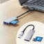 USB3.2 Gen1ɥ꡼ SD/microSDɥ꡼ USB A³ Ķ ѥ å奱֥ С ADR-3MSD2S 掠ץ饤