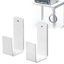 【最大2,000円オフクーポン発行中】ケーブルフック マグネット貼り付け 耐荷重2kg スチール製 2個セット ホワイト RAC-CF3TW サンワサプライ