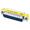 ジェンダーチェンジャー D-sub25pinメス - D-sub25pinオ 変換 RS232C変換 AD25S-MFK サンワサプライ【ネコポス対応】
