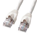 【最大2,000円オフクーポン発行中】LANケーブル 単線 CAT5e UTP 50m ホワイト KB-10T5-50N サンワサプライ