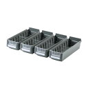 引き出し4個セット CART-FA4SV用 ワゴン用引き出し CART-FA4PT サンワサプライ