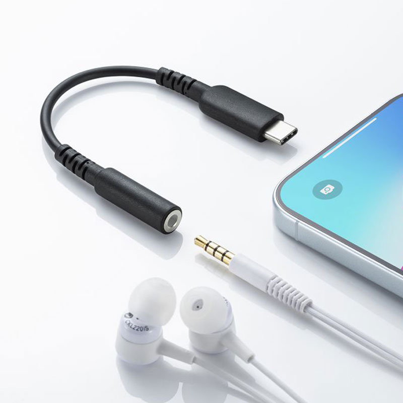 【最大1,000円オフクーポン発行中】イヤホンジャック 変換 アダプタ Type-C オーディオ ケーブル 15cm 3.5mm 4極ミニジャック スマホ タブ...
