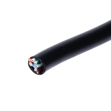 【訳あり 新品】エンハンスドカテゴリー5単線ケーブルのみ(UTP・自作用・100m・ブラック) KB-T5-CB100BKN サンワサプライ ※箱にキズ、汚れあり